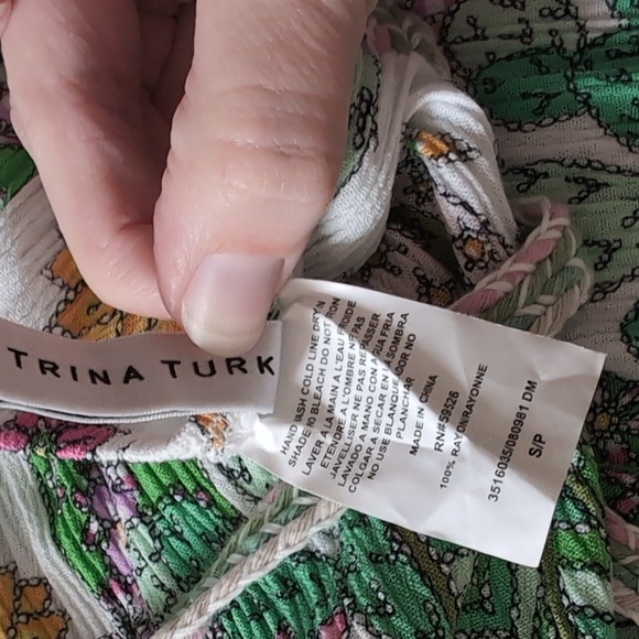 Trina Turk Cacti Cut Out Dress - Picture 6 of 6